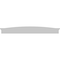 Ekena Millwork Eyebrow Architectural Grade PVC Pediment, 84"W x 10-1/2"H x 2-3/4"P PEDP084X105EYE00 - alternate 4